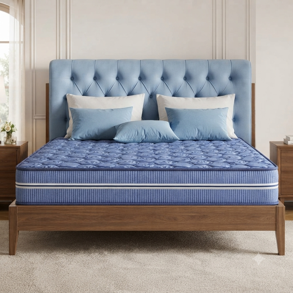 Duroflex Up Right 5 Zone Orthopedic Rebonded Foam  Mattress