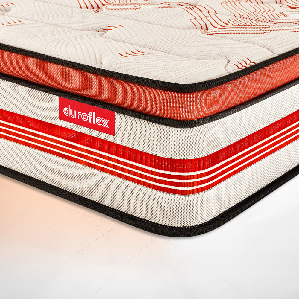 Duroflex Boltt Plus Arctic Ice Spring Mattress with Euro Top